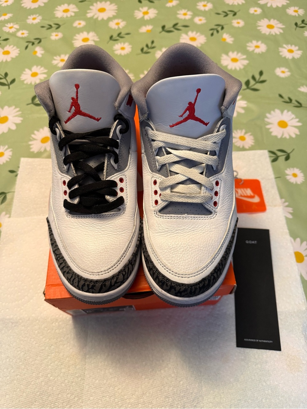 Air Jordan 3 Retro Fire Red, 2022, 8.5